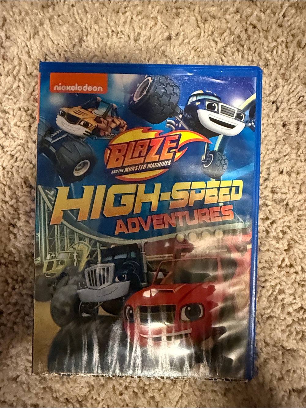 Nickelodeon Blaze and the Monster Machines High-Speed Adventures - Blue Case